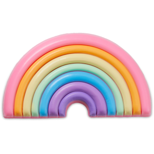 Puffy Rainbow Pool Float
