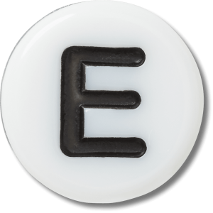 Tiny Friendship Letter E
