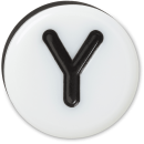Tiny Friendship Letter Y