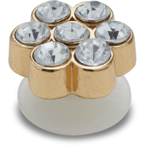Tiny Silver Gem Flower - Image 2