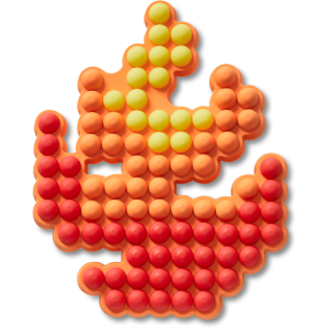 Beaded Flame