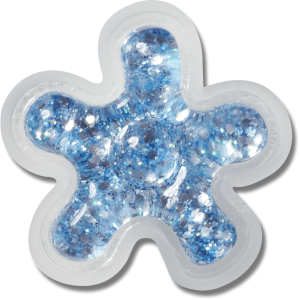Blue Squish Filled Flower