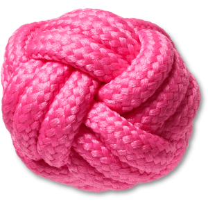 Pink Knotted Puff