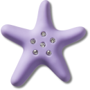 Blue Starfish With Gems