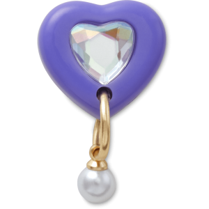 Purple Heart With Pearl