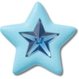 Blue Star With Gem