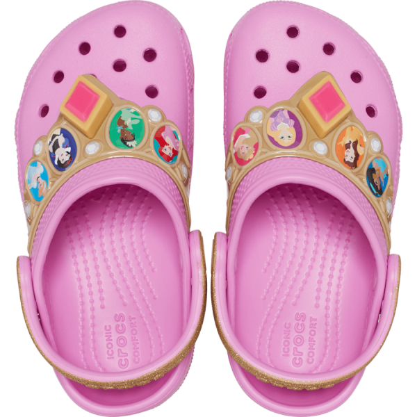 Toddler Classic Disney Princess Lights Clog - Image 3