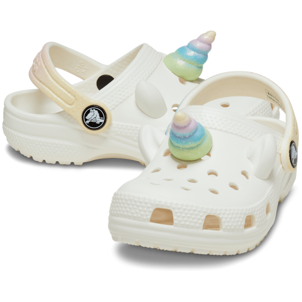 Toddlers' Classic I AM Rainbow Unicorn Clog - Image 2
