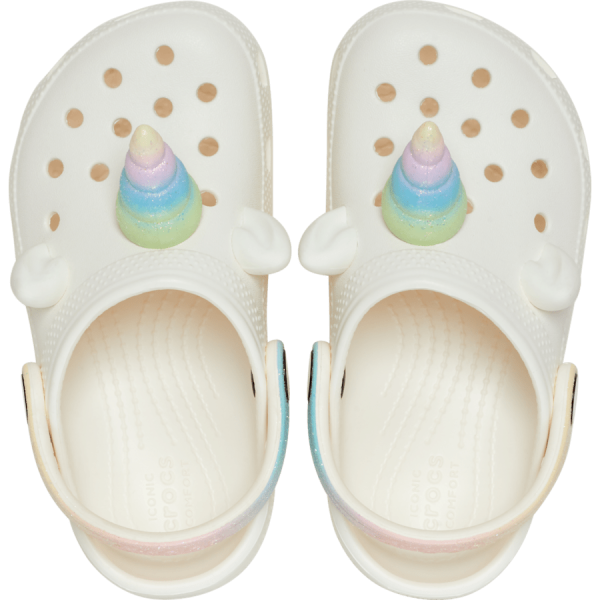 Toddlers' Classic I AM Rainbow Unicorn Clog - Image 3