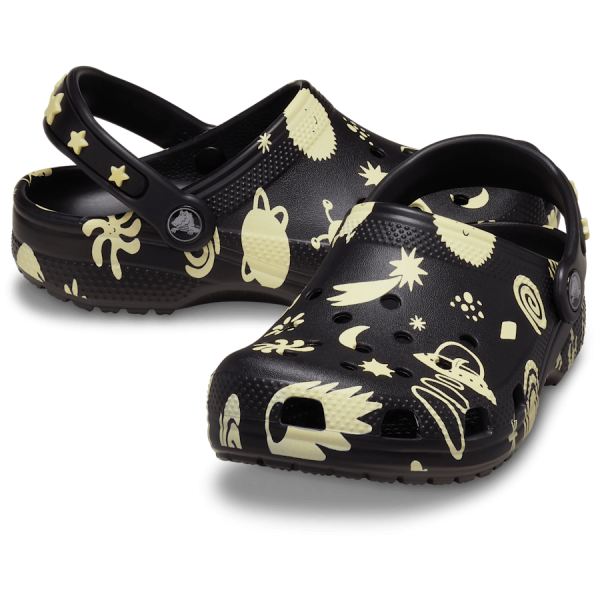 Toddler Classic Glow-In-the-Dark Space Clog - Image 2