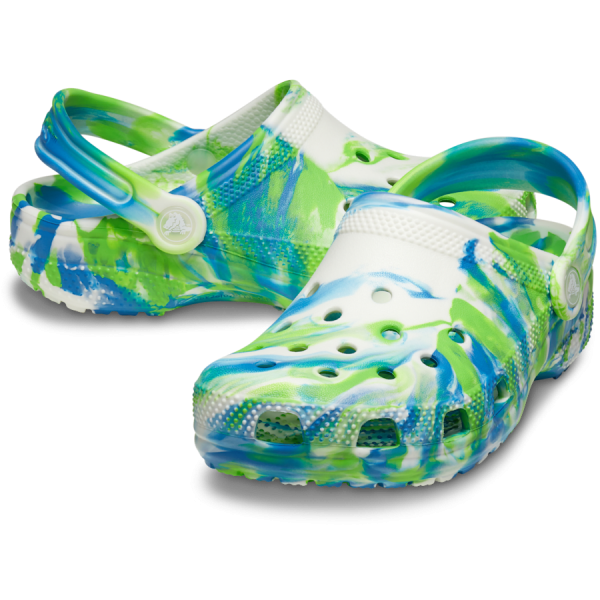 Kids' Classic Glow-in-the-Dark Marbled Clog - Image 3