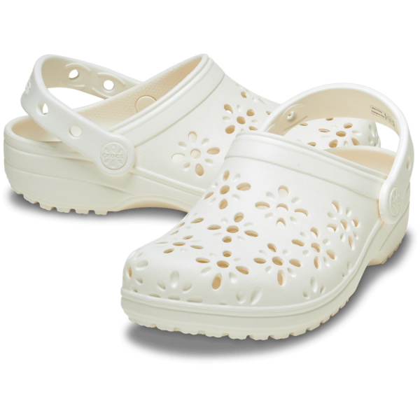 Classic Floral Cut-Out Clog - Image 2