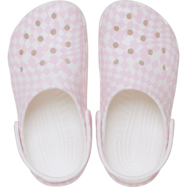 Kids’ Warped Checker Clog - Image 3