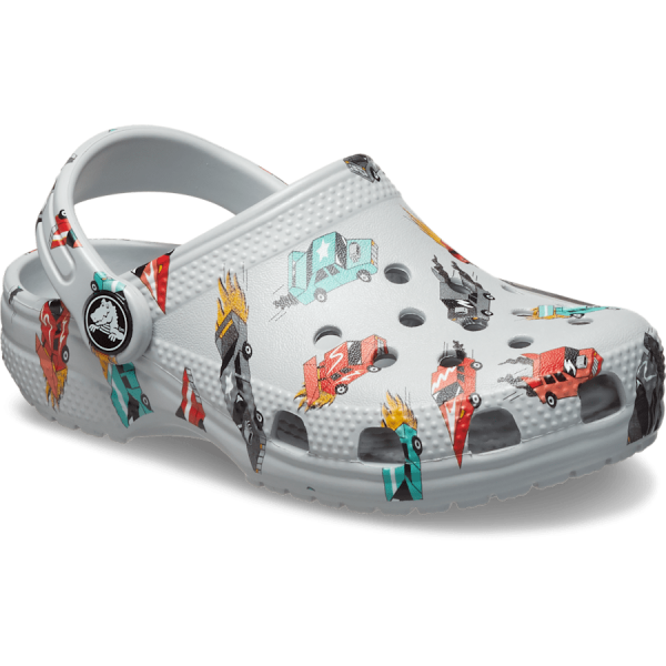 Toddler Classic Race Cars Graphic Clog - Image 5