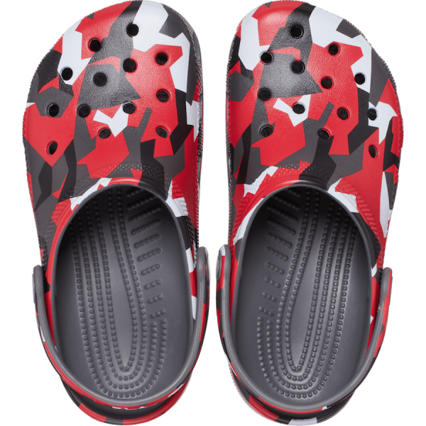 Kids' Classic Geo Camo Clog - Image 3