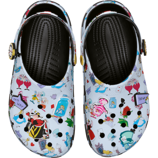 Disney Alice in Wonderland Print Classic Clog - Image 3