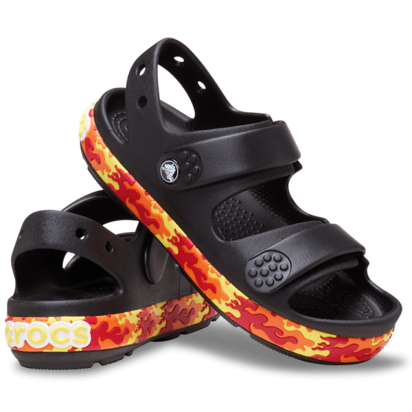 Toddler Crocband™ Cruiser Flames Sandal - Image 2