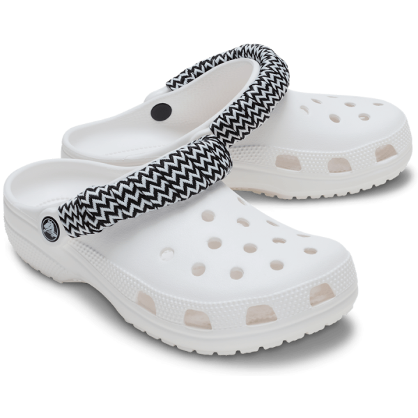 Zigzag Flat Laces 2 Pack Blk/Whi - Image 2